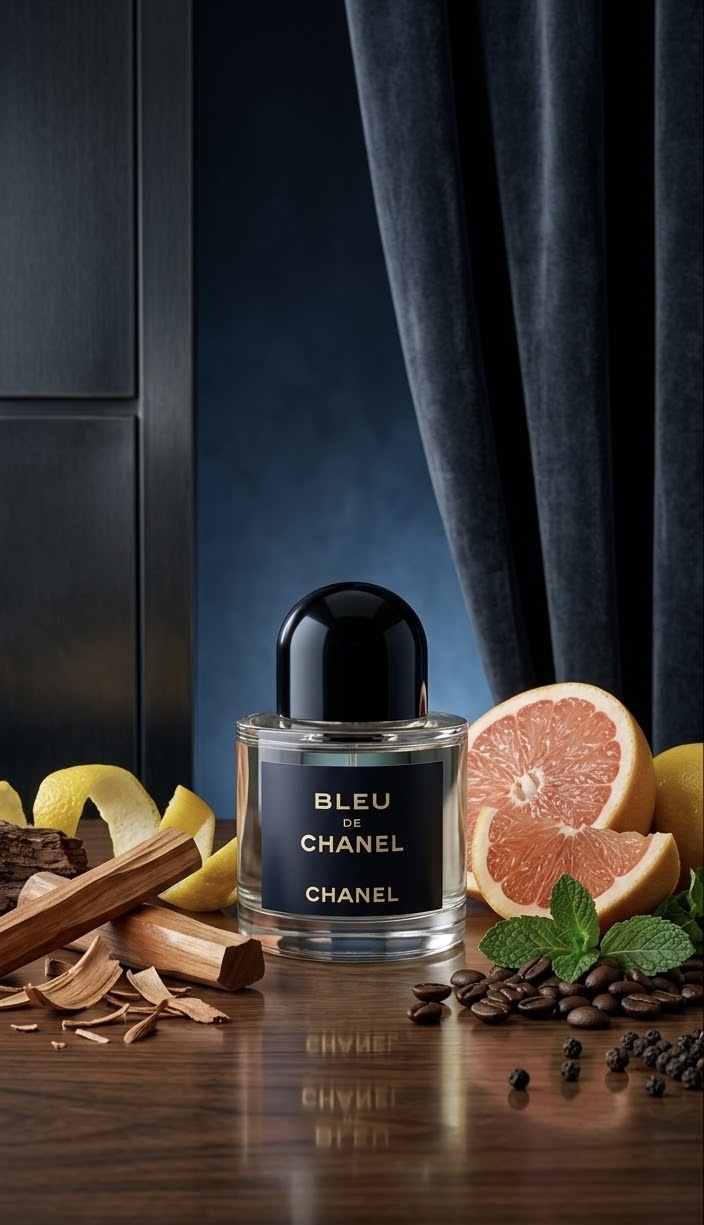 Bleu de Chanel perfume oil, inspired by Chanel