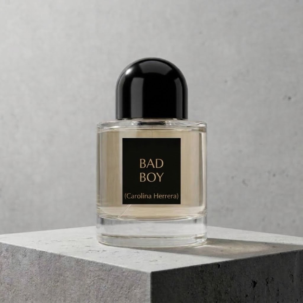 Bad Boy perfume oil, inspired by Carolina Herrera