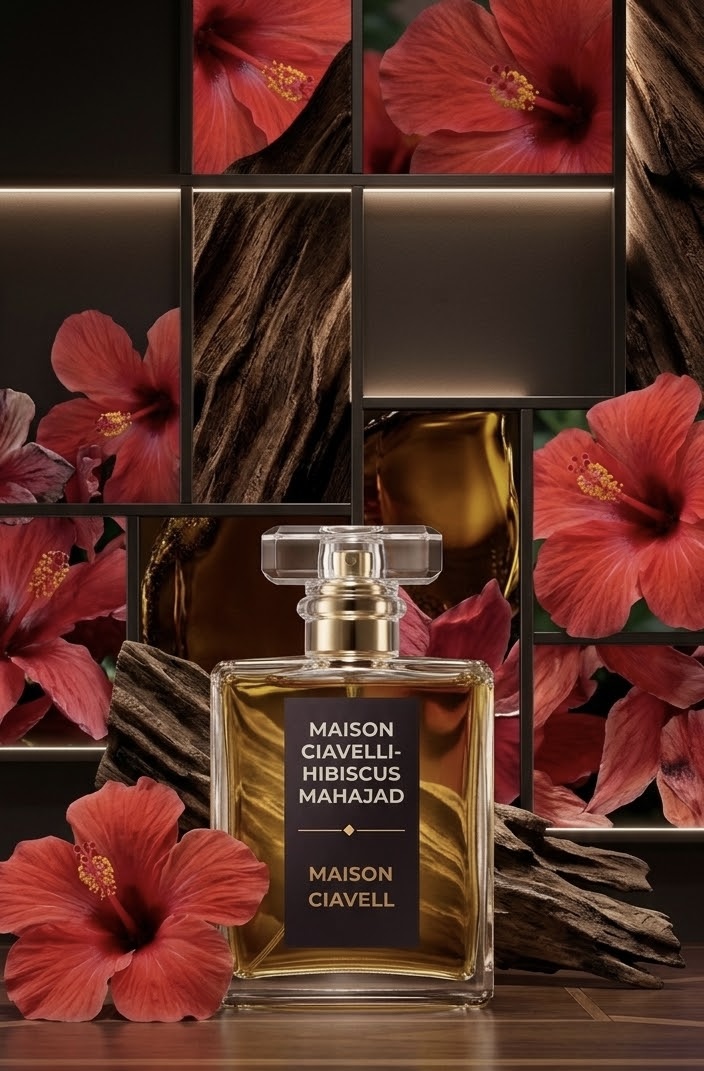 Hibiscus Mahajad perfume oil, inspired by Maison Crivelli