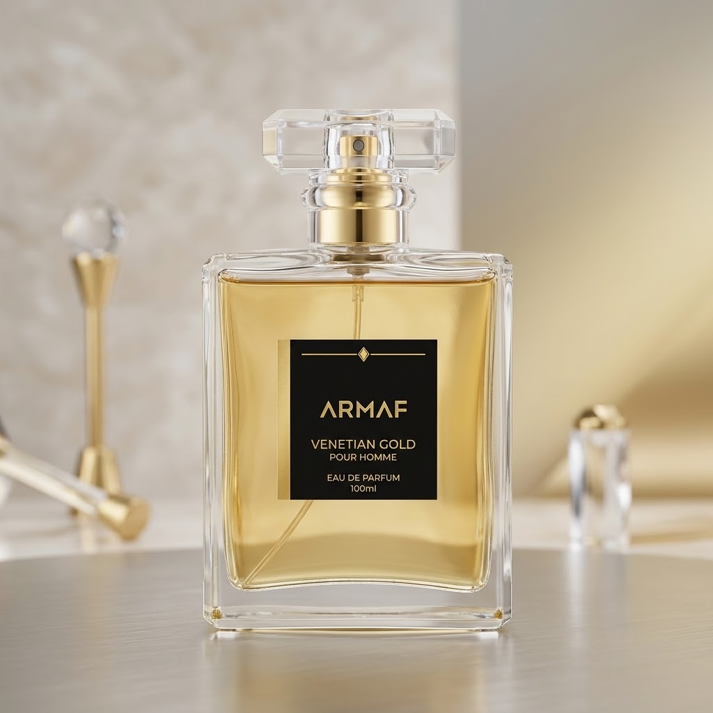 Venetian Gold Pour Homme perfume oil, inspired by Armaf